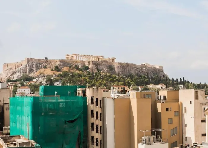 Central Athens Super View Loft