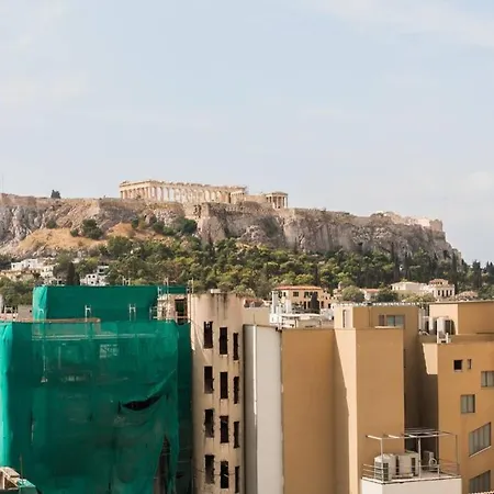 Central Athens Super View Loft Exterior photo