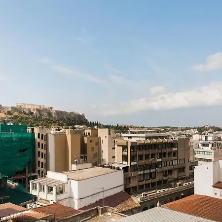 Central Athens Super View Loft Exterior photo
