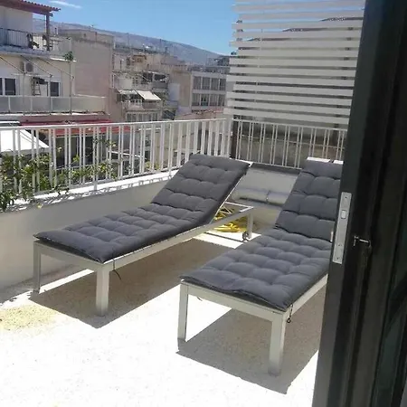 Central Athens Super View Loft Exterior photo